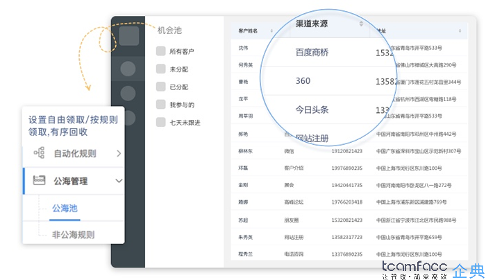 企业CRM<a href=https://www.teamface.cn target=_blank class=infotextkey>客户管理系统</a>可以解决哪些问题？