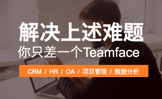 Teamface 数据化管理系统平台